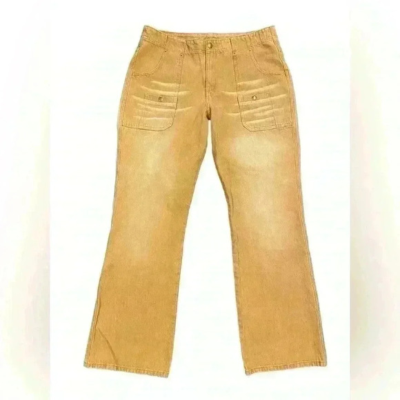 Levis 515 Bootcut Flared Bush Pocket Denim Pants Size 14 - Picture 1 of 10